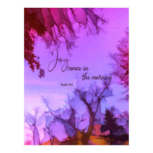 Vreugde komt in de ochtend