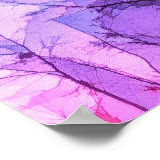 Vreugde komt in de ochtend poster (Hoek)