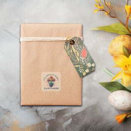 Vreugde, Liefde & Vrede Gelukkig Pasen | Vierkante Sticker