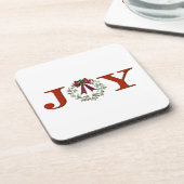 Vreugde met krans bier onderzetter (Linkerzijde)