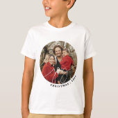 Vreugde Minimalistisch Familie Kerstmis 2023 Vakan T-shirt (Voorkant)