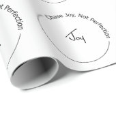 Vreugde Niet Perfectie Cadeaupapier (Rol Hoek)