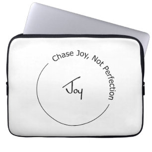 Vreugde Niet Perfectie Laptop Sleeve