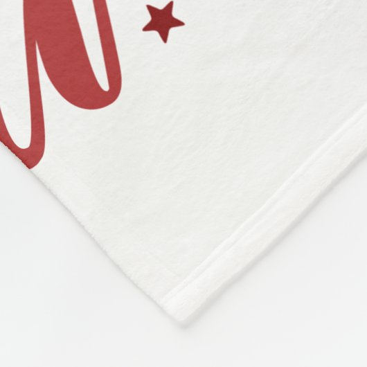 vreugde over de wereld fleece deken (Hoek)