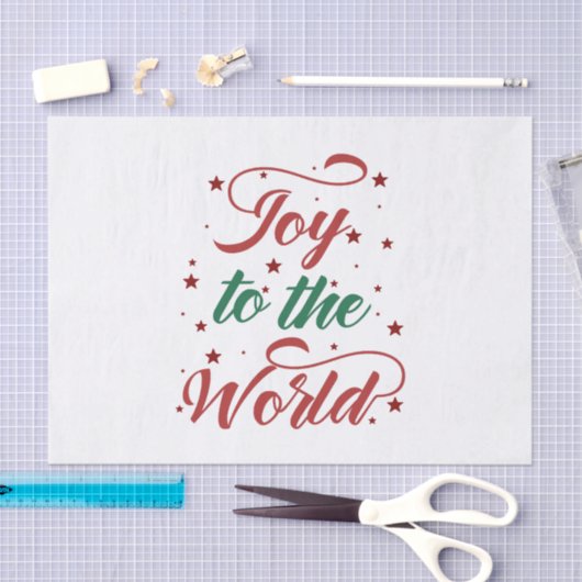 vreugde over de wereld tissuepapier (Craft)