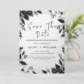 Vreugde Schattige touw We zijn het vastbinden van Save The Date (Staand voorkant)