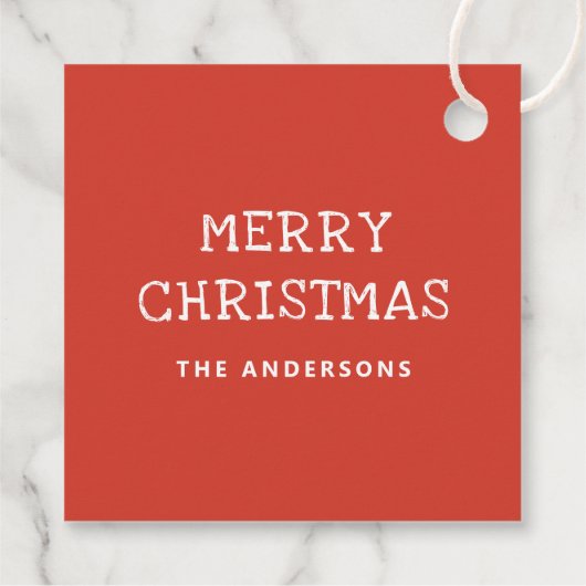 Vreugde. Schattige winterkerstbos beer dier Bedankjes Labels (Achterkant)