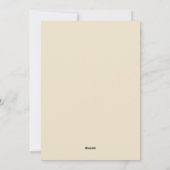 Vreugde. Schattige winterkerstbos beer dier Feestdagenkaart (Achterkant)