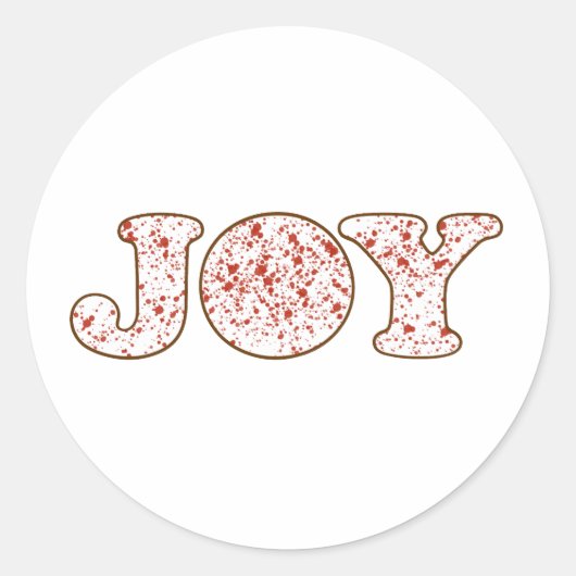 Vreugde Sticker (Voorkant)