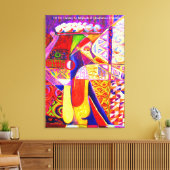 Vreugde van de handel Olie op Canvas door Mojisola (Insitu (Woonkamer))