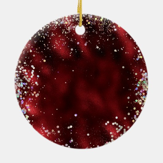 Vreugde van de Heer is uw Kracht KJV Verse Keramisch Ornament (Achterkant)