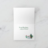 Vreugde van Kerstkaart 201r Feestdagen Kaart (Binnen)