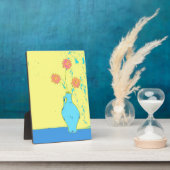 Vreugde van kleur fotoplaat (Zijkant)