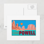 VREUGDE VAN POWELL BRIEFKAART (Voorkant / Achterkant)