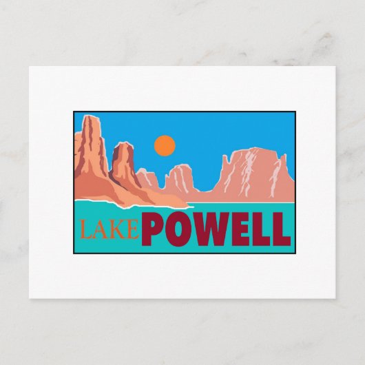 VREUGDE VAN POWELL BRIEFKAART (Voorkant)