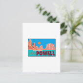 VREUGDE VAN POWELL BRIEFKAART (Staand voorkant)