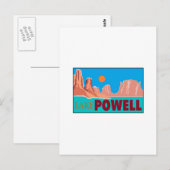 VREUGDE VAN POWELL BRIEFKAART (Voorkant / Achterkant)