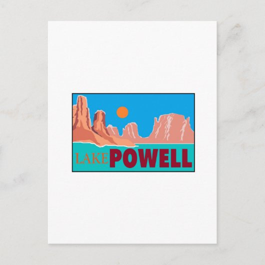 VREUGDE VAN POWELL BRIEFKAART (Voorkant)