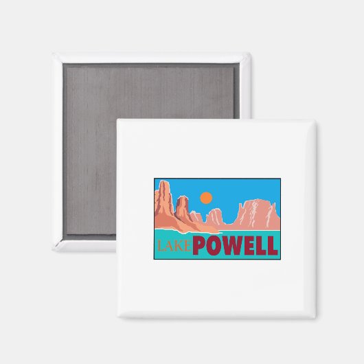 VREUGDE VAN POWELL MAGNEET (Voorkant / Achterkant)