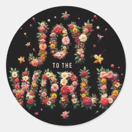 VREUGDE voor de Stickers van de wereld