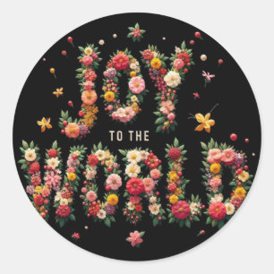 VREUGDE voor de Stickers van de wereld