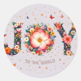 VREUGDE voor de Stickers van de wereld