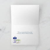 VREUGDE VOOR DE WERELD Kerstfoto Feestdagen Kaart (Binnen)