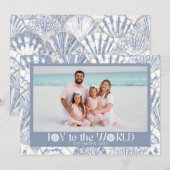 Vreugde voor de Wereld - Strand  Feestdagenkaart (Voorkant / Achterkant)