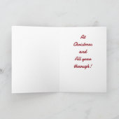 **VREUGDE VOOR DE WERELD/VREUGDE VOOR JOU** FEESTDAGEN KAART (Binnen)