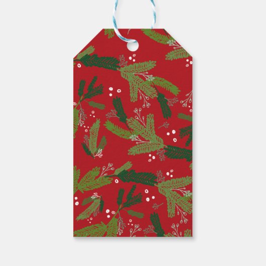 Vreugde Vrede Liefde Kerstkrans Cadeaulabel (Achterkant)