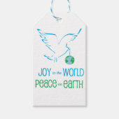 Vreugde & Vrede Wereld Cadeaulabel (Voorkant)