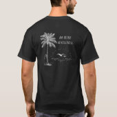 Vreugde, Vrede, Zachtheid - Surfen Zomer T-shirt (Achterkant)