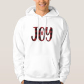 VREUGDE, vrolijk kerstfeest Hoodie (Voorkant)