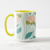  vreugde waterverf floral voor haar verjaardag mok (Links)