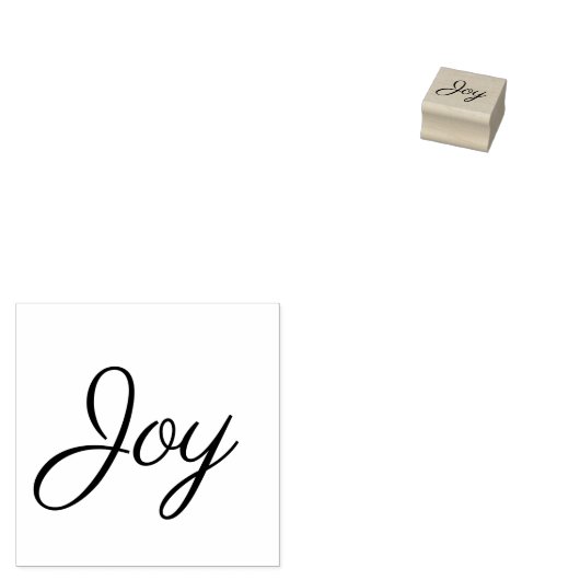 Vreugdetekst met rode inkt rubberstempel (Gestempeld)