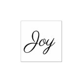 Vreugdetekst met rode inkt rubberstempel (Afrduk)