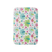 vreugdevogel en uil badmat (Voorkant Verticaal)