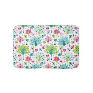 vreugdevogel en uil badmat