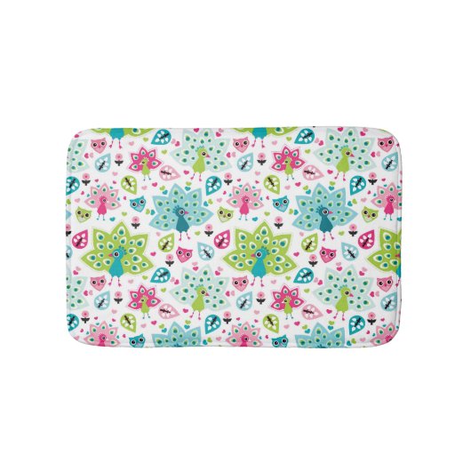 vreugdevogel en uil badmat (Voorkant)