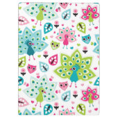 vreugdevogel en uil klembord (Achterkant)