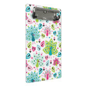 vreugdevogel en uil mini klembord (Schuin)