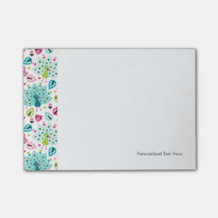 vreugdevogel en uil post-it® notes
