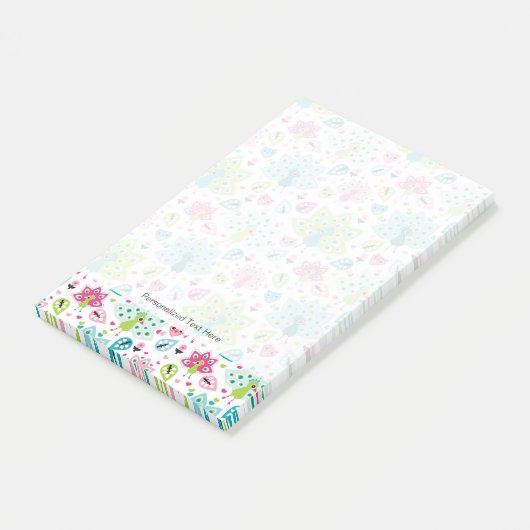 vreugdevogel en uil post-it® notes (Schuin)