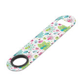 vreugdevogel en uil speed flessenopener (Achterkant Gekanteld)