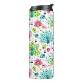 vreugdevogel en uil thermosbeker (Gedraaid links)