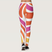 Vreugdevol en kleurrijk leggings (Achterkant)