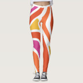 Vreugdevol en kleurrijk leggings (Voorkant)