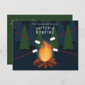 vreugdevol feest uitnodiging briefkaart (Voorkant / Achterkant)