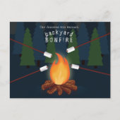 vreugdevol feest uitnodiging briefkaart (Voorkant)