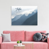 Vreugdevol in hoop Christelijk Inspirerend Canvas Afdruk (Insitu (Woonkamer))